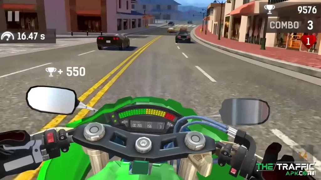 Moto Rider GO: Highway Traffic Mod APK Graphic