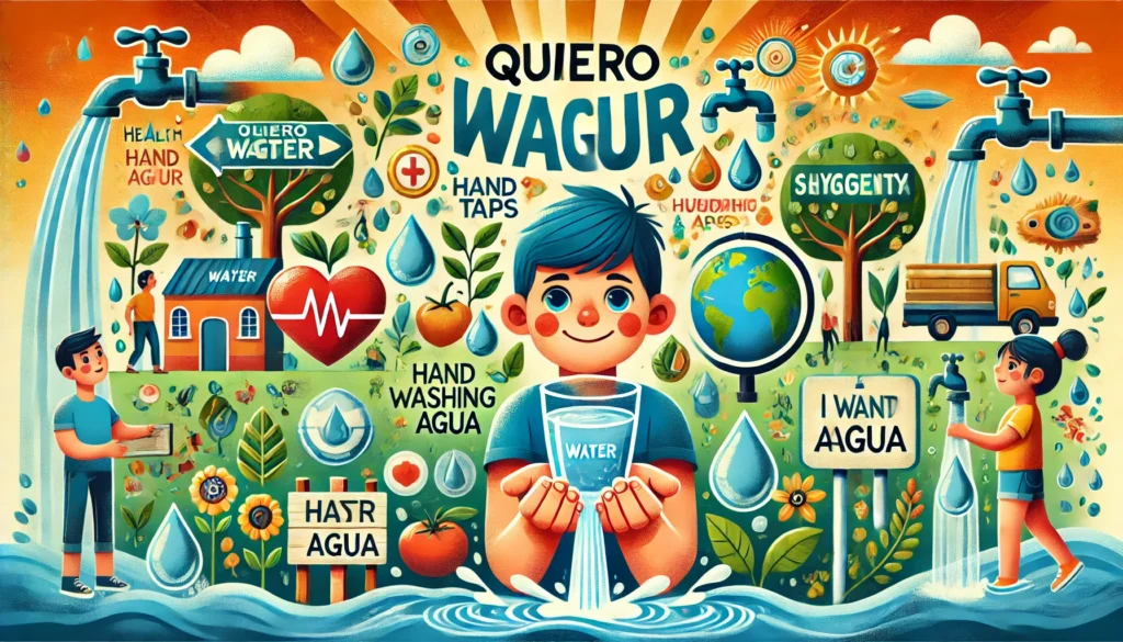 quiero agua