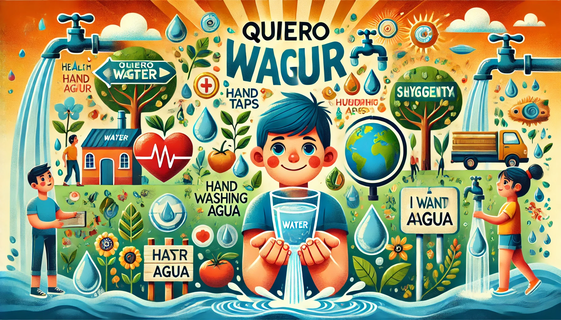 quiero agua