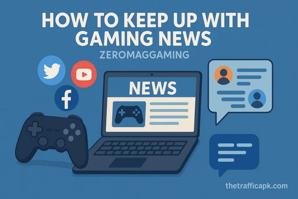 How to Keep Up with Gaming News Zeromaggaming